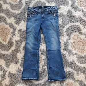 Silver jeans